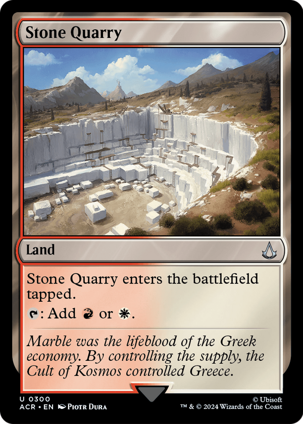 Stone Quarry (ACR-300) - Assassin's Creed