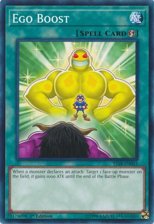 Ego Boost (YS18-EN031) - Starter Deck: Codebreaker 1st Edition