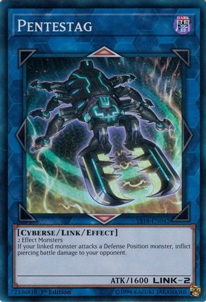 Pentestag (YS18-EN042) - Starter Deck: Codebreaker 1st Edition
