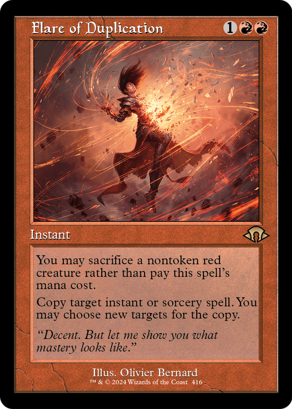 Flare of Duplication (Retro Frame) (MH3-416) - Modern Horizons 3