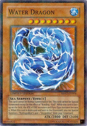 Water Dragon (MF02-EN004) - Mattel Action Figure Promos: Series 2 Limited