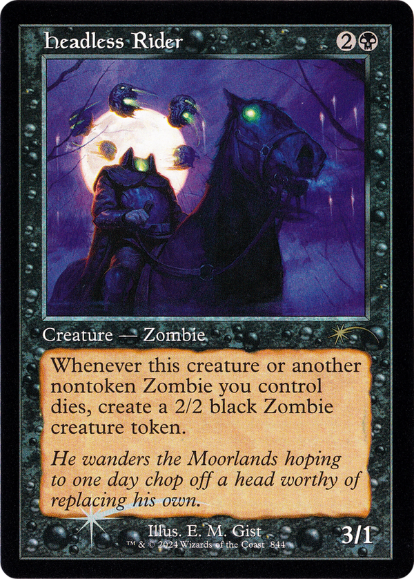Headless Rider (SLD-844) - Secret Lair Drop Foil