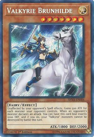 Valkyrie Brunhilde (SHVA-EN004) - Shadows in Valhalla 1st Edition