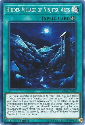 Hidden Village of Ninjitsu Arts (SHVA-EN014) - Shadows in Valhalla 1st Edition
