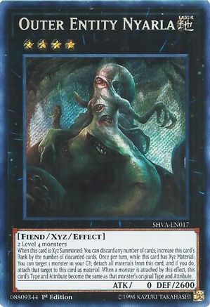 Outer Entity Nyarla (SHVA-EN017) - Shadows in Valhalla 1st Edition