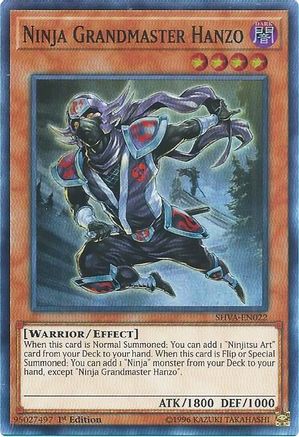 Ninja Grandmaster Hanzo (SHVA-EN022) - Shadows in Valhalla 1st Edition