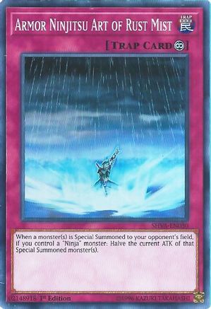 Armor Ninjitsu Art of Rust Mist (SHVA-EN030) - Shadows in Valhalla 1st Edition