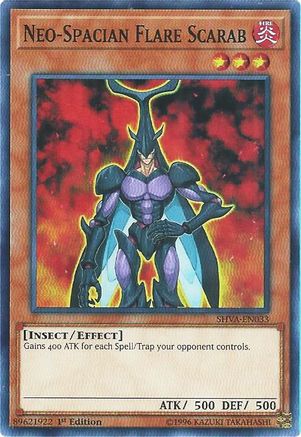 Neo-Spacian Flare Scarab (SHVA-EN033) - Shadows in Valhalla 1st Edition