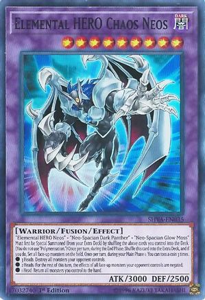 Elemental HERO Chaos Neos (SHVA-EN035) - Shadows in Valhalla 1st Edition