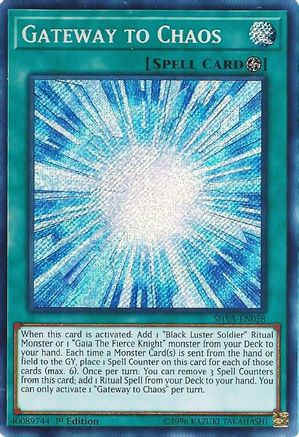 Gateway to Chaos (SHVA-EN058) - Shadows in Valhalla 1st Edition