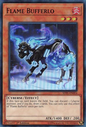 Flame Bufferlo (SDPL-EN004) - Structure Deck: Powercode Link 1st Edition