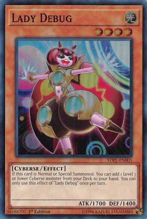 Lady Debug (SDPL-EN005) - Structure Deck: Powercode Link 1st Edition