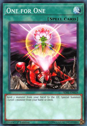 One for One (SDPL-EN029) - Structure Deck: Powercode Link 1st Edition