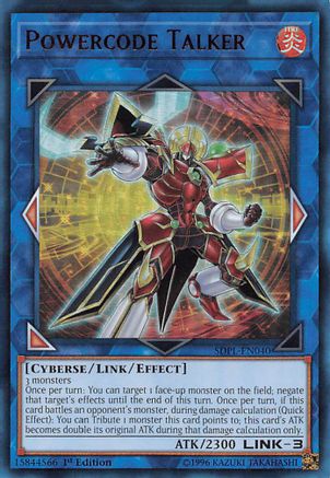 Powercode Talker (SDPL-EN040) - Structure Deck: Powercode Link 1st Edition