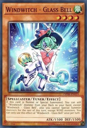 Windwitch - Glass Bell (OP08-EN019) - OTS Tournament Pack 8 Unlimited