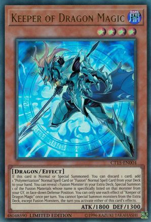 Keeper of Dragon Magic (CT15-EN004) - 2018 Mega-Tins Limited