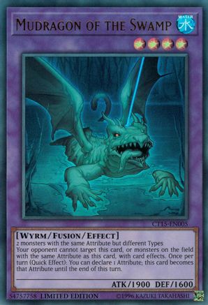 Mudragon of the Swamp (CT15-EN005) - 2018 Mega-Tins Limited