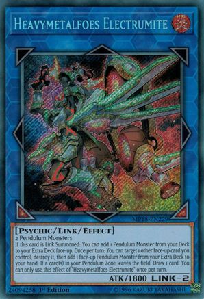 Heavymetalfoes Electrumite (MP18-EN229) - 2018 Mega-Tins Mega Pack 1st Edition