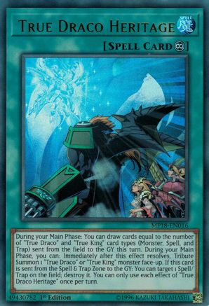 True Draco Heritage (MP18-EN016) - 2018 Mega-Tins Mega Pack 1st Edition
