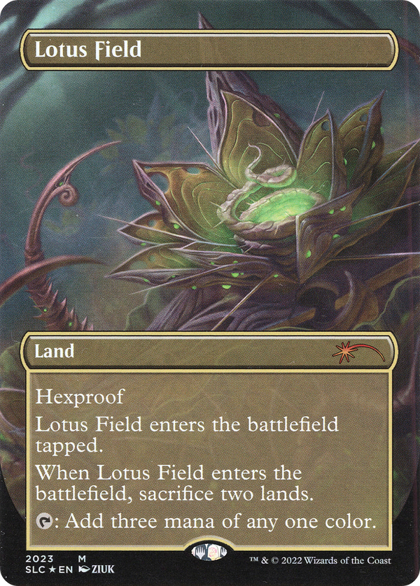 Lotus Field (SLC-2023) - Secret Lair Countdown Kit (Borderless) Foil