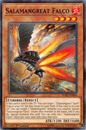 Salamangreat Falco (SOFU-EN004) - Soul Fusion 1st Edition