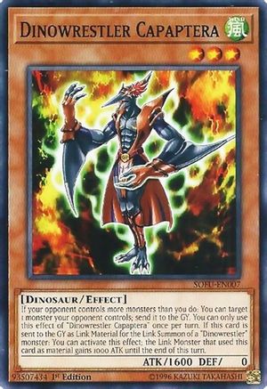 Dinowrestler Capaptera (SOFU-EN007) - Soul Fusion Unlimited