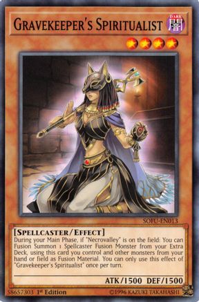 Gravekeeper's Spiritualist (SOFU-EN013) - Soul Fusion Unlimited