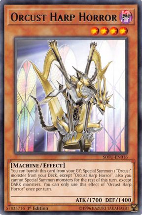 Orcust Harp Horror (SOFU-EN016) - Soul Fusion 1st Edition