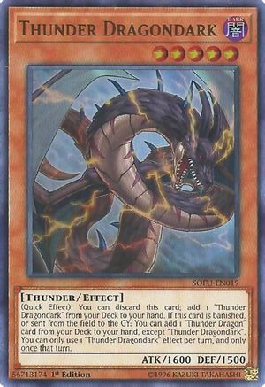 Thunder Dragondark (SOFU-EN019) - Soul Fusion Unlimited