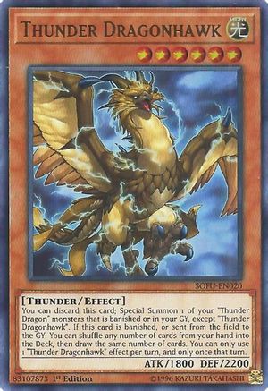 Thunder Dragonhawk (SOFU-EN020) - Soul Fusion 1st Edition