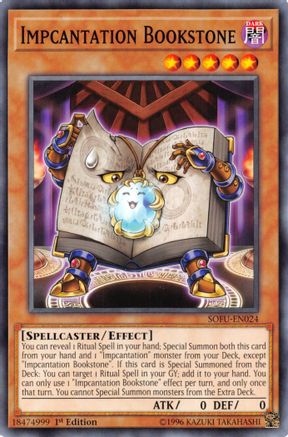 Impcantation Bookstone (SOFU-EN024) - Soul Fusion Unlimited