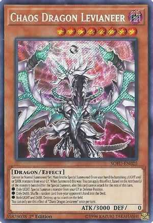 Chaos Dragon Levianeer (SOFU-EN025) - Soul Fusion 1st Edition