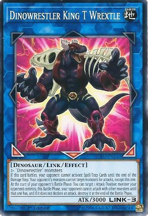 Dinowrestler King T Wrextle (SOFU-EN041) - Soul Fusion 1st Edition