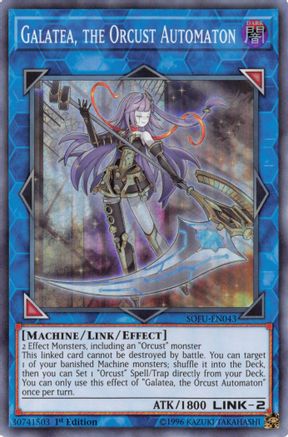 Galatea, the Orcust Automaton (SOFU-EN043) - Soul Fusion Unlimited