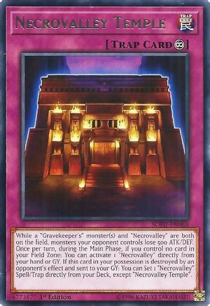 Necrovalley Temple (SOFU-EN068) - Soul Fusion 1st Edition
