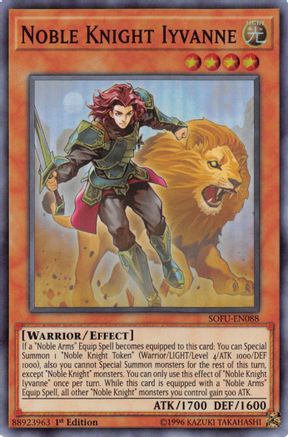 Noble Knight Iyvanne (SOFU-EN088) - Soul Fusion Unlimited