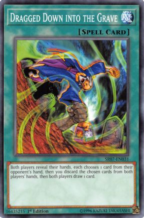 Dragged Down into the Grave (SR07-EN031) - Structure Deck: Zombie Horde 1st Edition