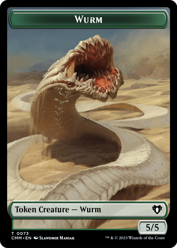 Wurm (TCMM-073) - Commander Masters Tokens Foil