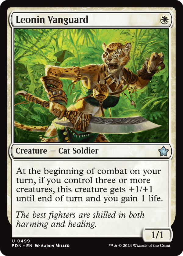 Leonin Vanguard (FDN-499) - Foundations