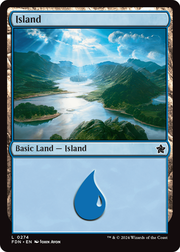 Island (0274) (FDN-274) - Foundations Foil