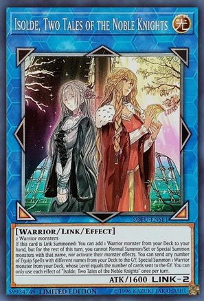 Isolde, Two Tales of the Noble Knights (SOFU-ENSE1) - Soul Fusion Limited