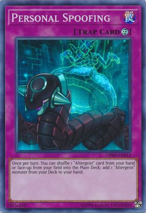 Personal Spoofing (OP09-EN012) - OTS Tournament Pack 9 Unlimited
