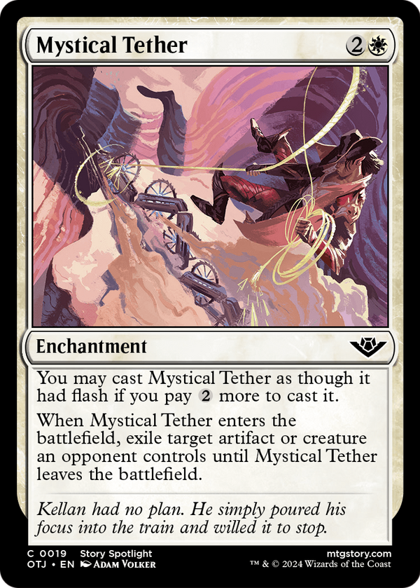 Mystical Tether (OTJ-019) - Outlaws of Thunder Junction