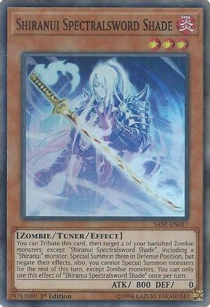 Shiranui Spectralsword Shade (SAST-EN017) - Savage Strike Unlimited