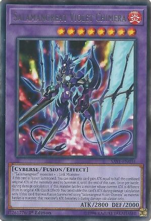Salamangreat Violet Chimera (SAST-EN034) - Savage Strike Unlimited