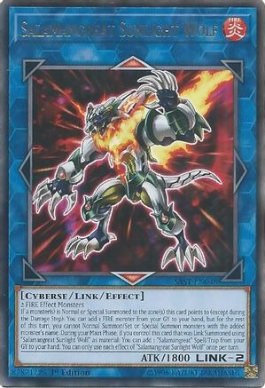 Salamangreat Sunlight Wolf (SAST-EN048) - Savage Strike 1st Edition