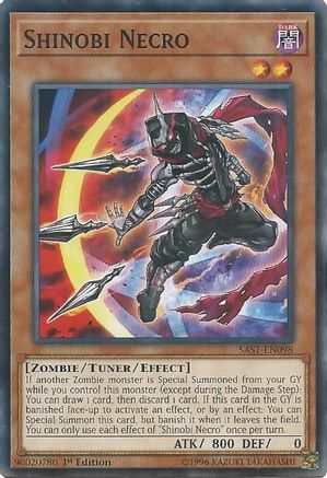 Shinobi Necro (SAST-EN098) - Savage Strike 1st Edition