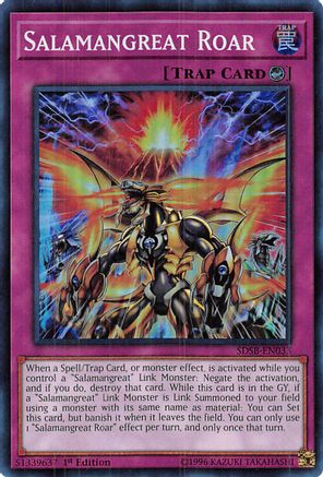 Salamangreat Roar (SDSB-EN033) - Structure Deck: Soulburner 1st Edition