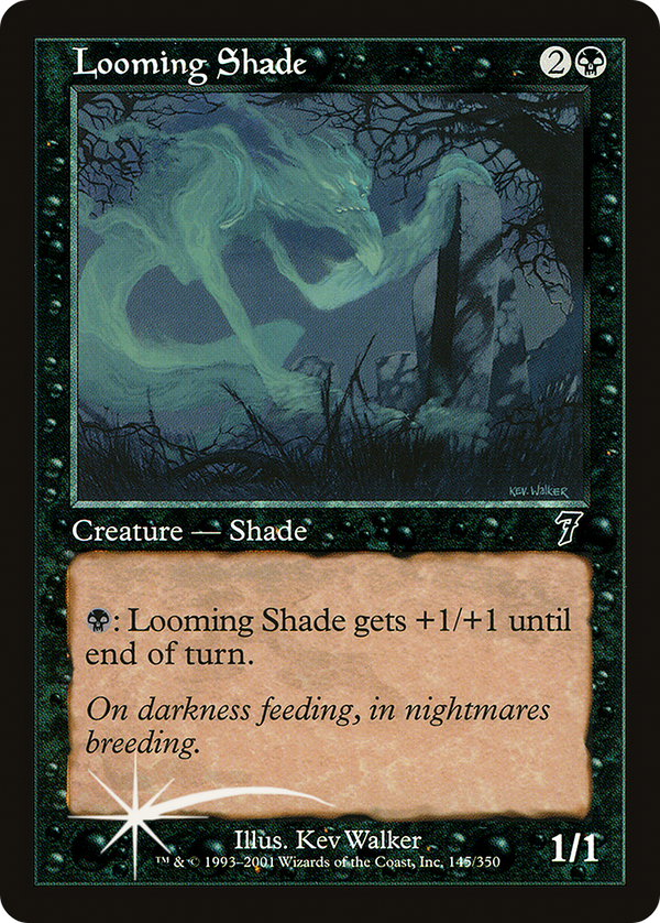 Looming Shade (7ED-145★) - 7th Edition Foil