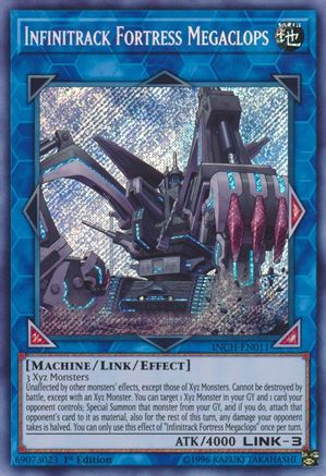 Infinitrack Fortress Megaclops (INCH-EN011) - The Infinity Chasers 1st Edition